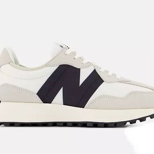 Men's White and Black Sneakers